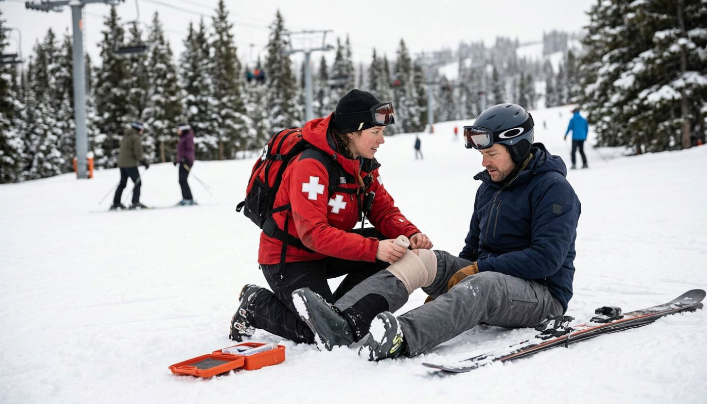 Gestion des blessures courantes lors de la pratique du ski